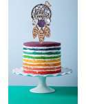 Atrapasueños decoración de tartas de cumpleaños