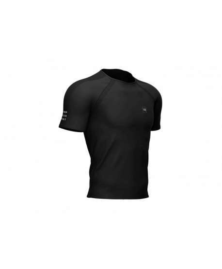 Compressport Training Tshirt Black