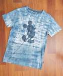Camiseta Salsa de Mickey Azul Desgastado