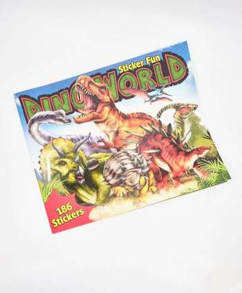 Dino World Stickerfun con 186 Stickers
