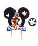 Cake Topper y mini topper de Mickey Mouse 