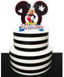 Decoración Feliz Cumpleaños para  tartas de cumpleaños Mickey Mouse