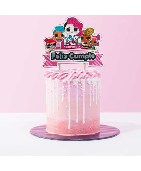 Cake Topper LOL Decoración para tarta